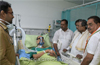 CM visits ailing ex-minister B A Mohideen at hospital
